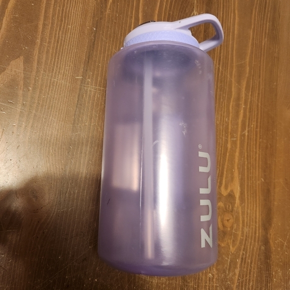 Zulu 64oz Half Gallon Plastic Goals Water Bottle Jug BPA Free Tropical Violet - Picture 4 of 16